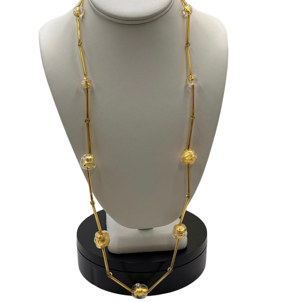 Sent Murano Glass Necklace Venus ?? Murano Glass Royal
Cognac Balls‎ Necklace